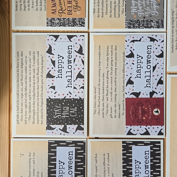Handmade Harry Potter Themed Halloween Boxed Cards Set - Picture 5 of 12